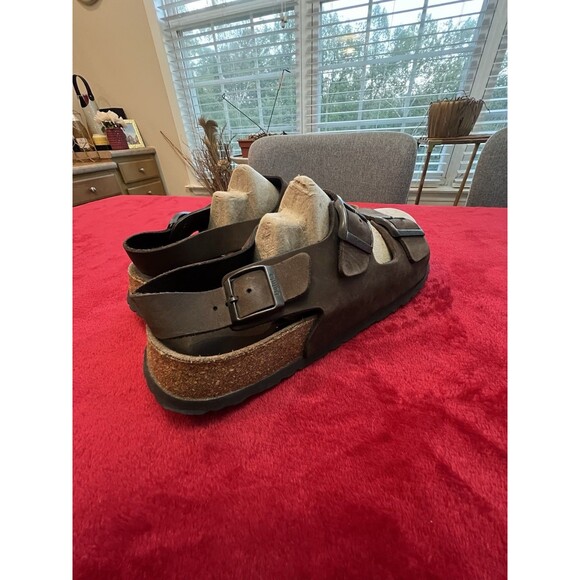 Betula Suede Leather Slingback Sandals - Male Size 12